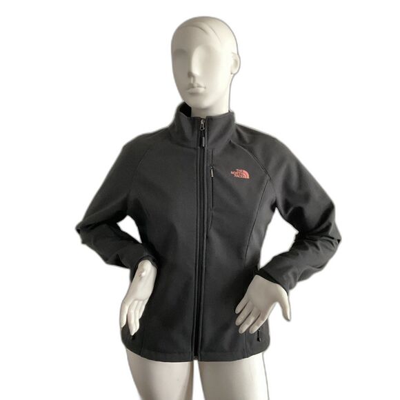 The North Face Windwall Jacket Gray Full Zip Long Sleeve FLAWED L - Picture 1 of 15
